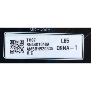 FUENTE PARA TV SAMSUNG NUMERO DE PARTE BN44-01048A / L65S8SNA_THS / BN4401048A / MODELO QN65Q900TSFXZA AG08 / QN65Q900TSFXZA / QN65Q900TSF